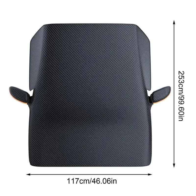 Top-Quality Premium Waterproof Automobile Windscreen Cover - Sunshade Windshield Snow Sun Shade for All-Weather Protection - Ext