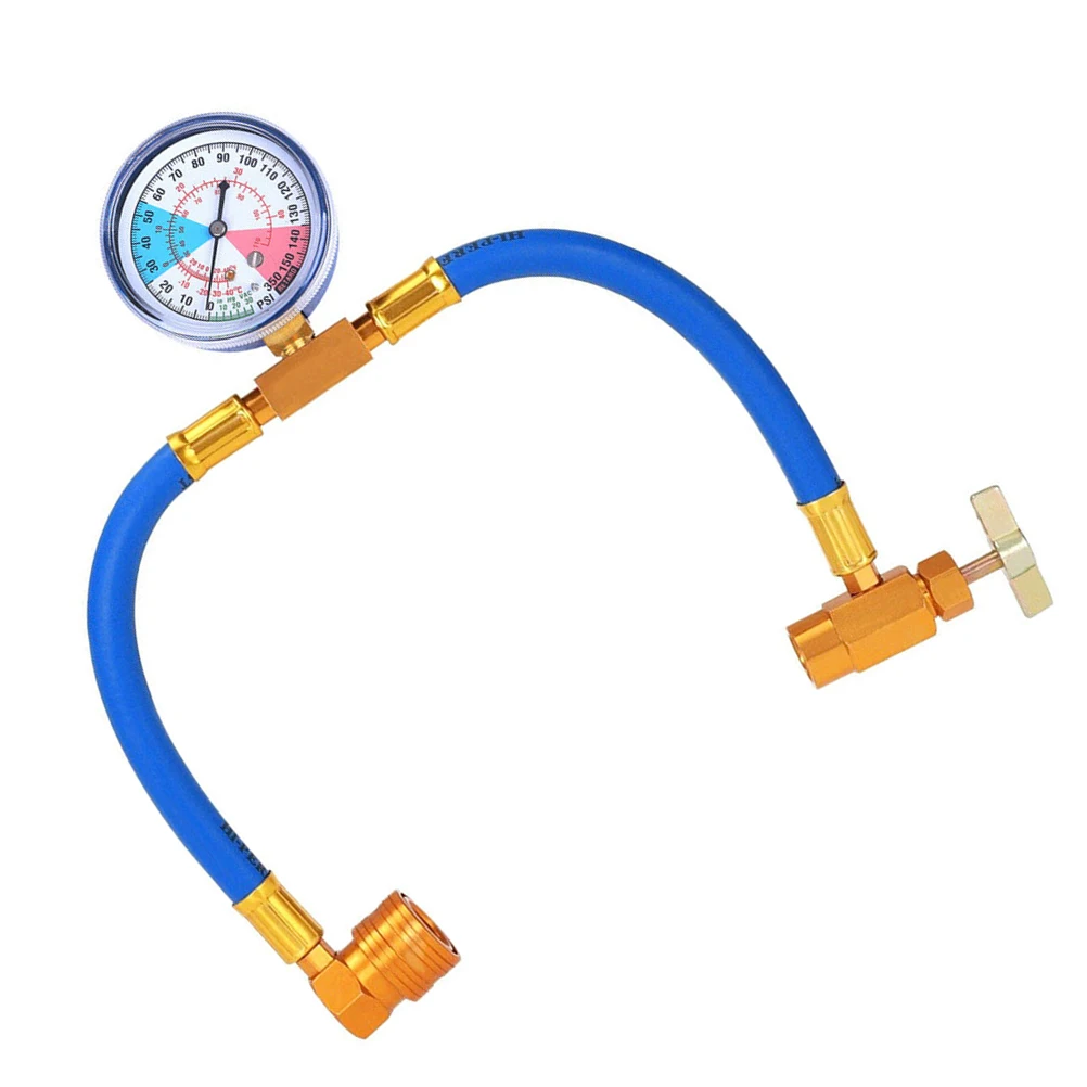 

1/2 Thread R134A Filling Tube for Car A/C Refrigerant DIY Automotive Air Conditioning Fluoride Plus Hose Repair Accessories
