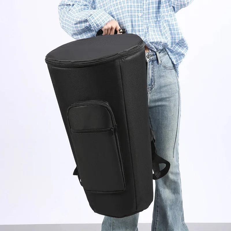 10/12 Inch African Drum Bag Thicken Shoulders Portable Waterproof Shockproof African Drum Backpack Musical Instrument Accessory