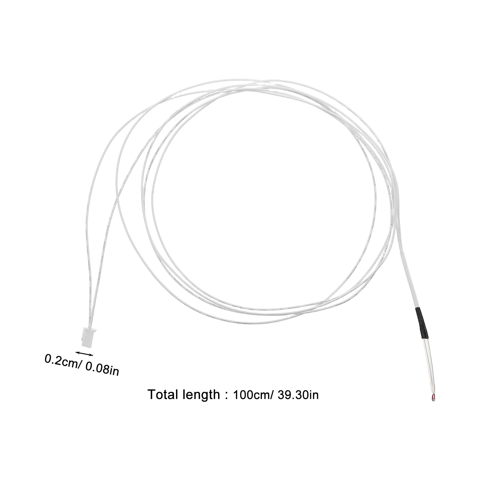 5 قطعة طابعة ثلاثية الأبعاد الثرمستور درجة الحرارة التحقيق K نوع عالية الدقة الحرارية الاستشعار استجابة سريعة الحرارة فوهة السرير رصد #6