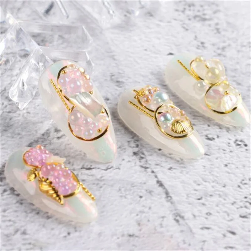 10g 0.4-3mm Colorful Mixed Bubble Bead for DIY Jewelry Making Accessories Silicone Mold Epoxy Resin Nail Art Decor Craft Filling