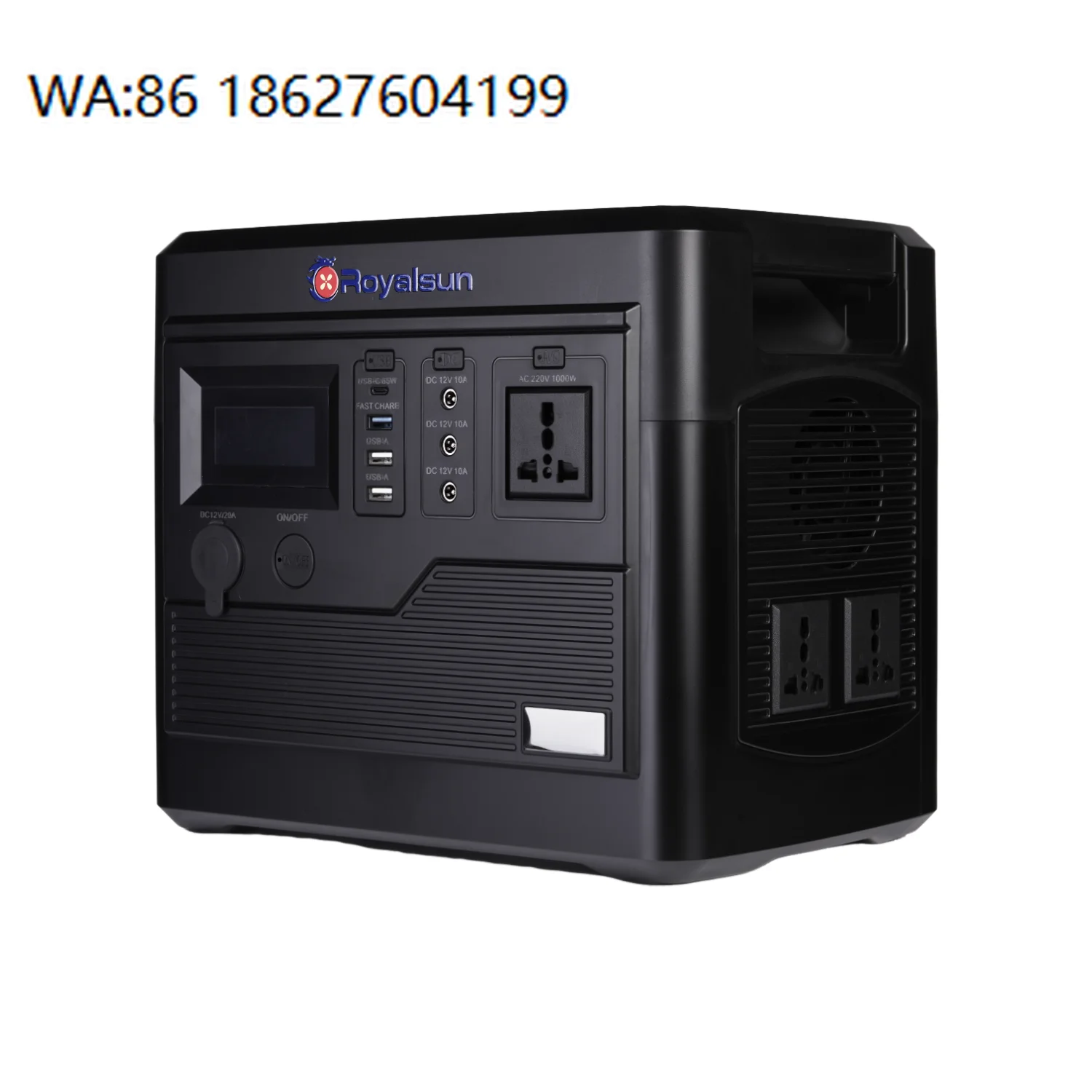 

Multifunctional Solar Generator Energy Storage Station, Portable Off Grid Power System for Home Outdoor Camping Use
