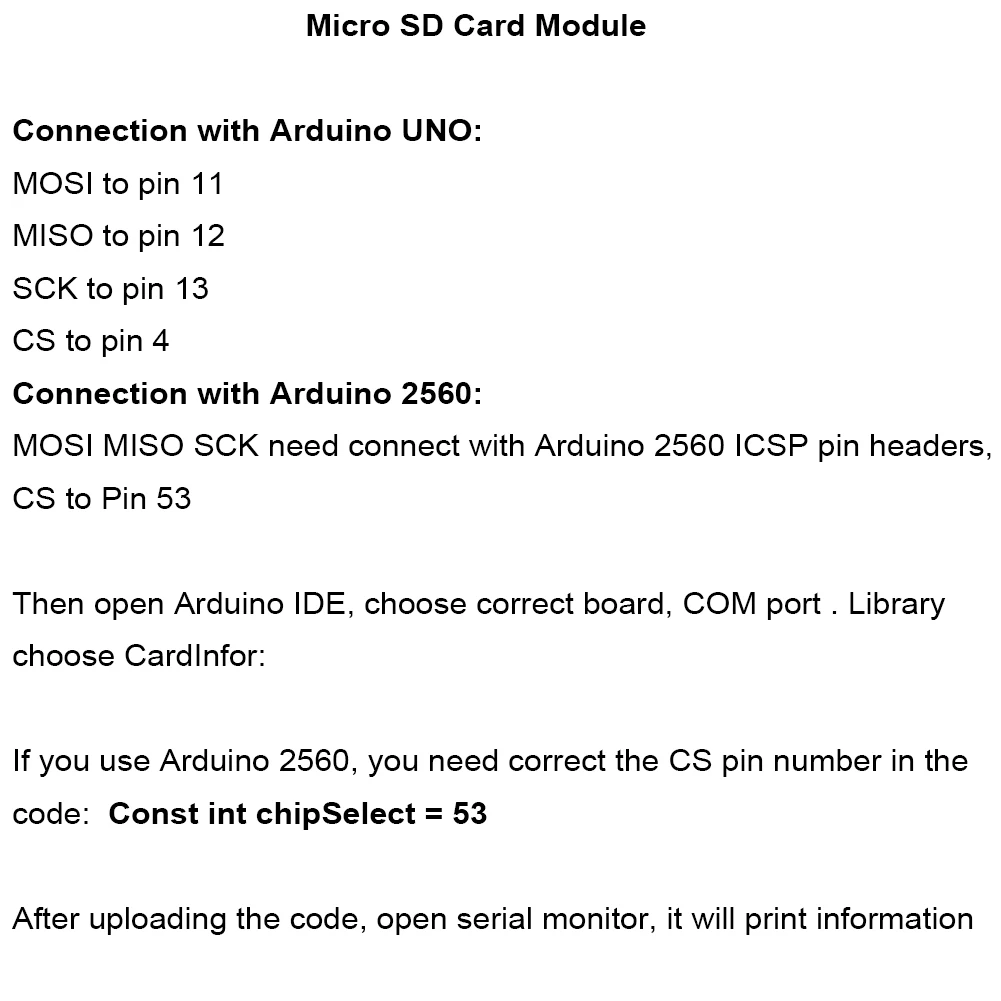 Módulo de tarjeta Micro SD lector de tarjetas TF Sensor escritor + Cable Dupont 40P macho a hembra para Arduino Mega2560 Nano ESP32
