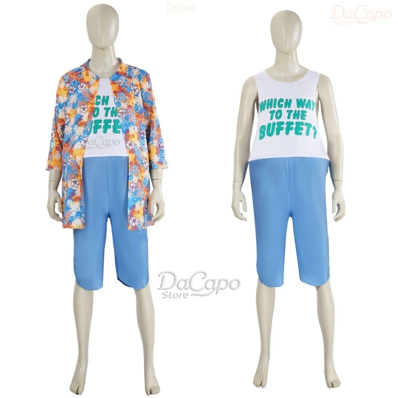 

Оптовая продажа, туристическая семья, путешественник, посетитель, забавный косплей, который способ в шведский стол, логотип, мужская рубашка с цветочным принтом на Хэллоуин, одежда