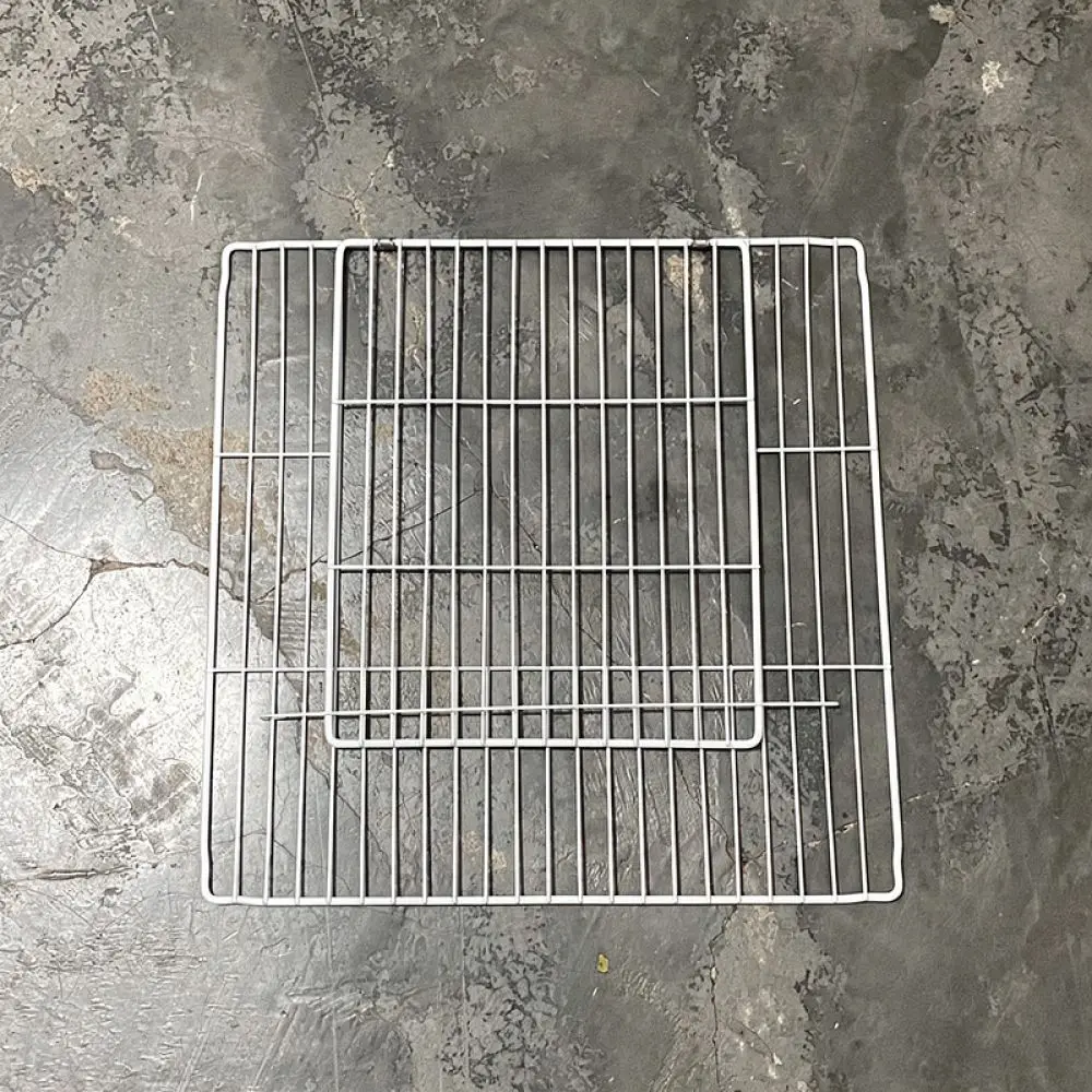 Sturdy Metal Wire Pet Playpen Modular Kennel Fence For Puppy Cat Rabbit Indoor Exercise Enclosure DIY Storage Rack Unit