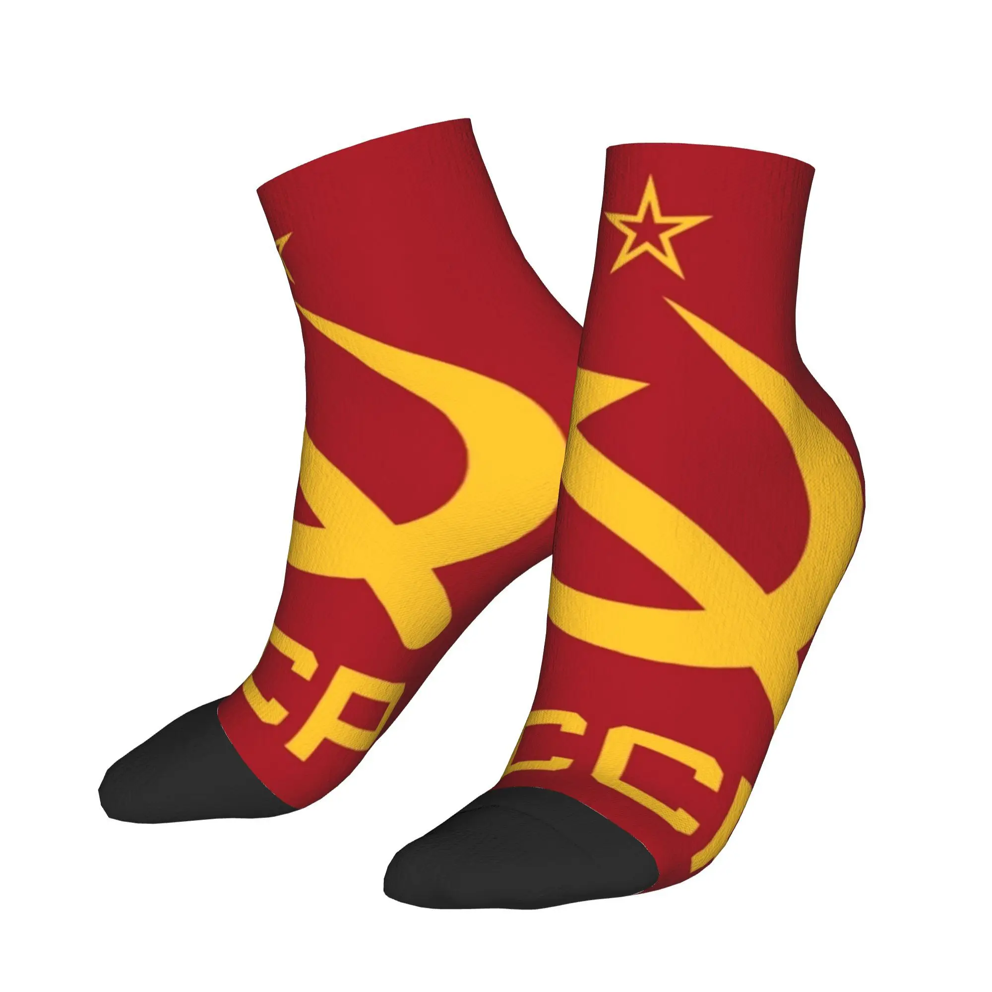 

Носки CCCP Star-Soviet-Union СССР, супер мягкие чулки в стиле Харадзюку, всесезонные носки, аксессуары для мужчин и женщин, подарок на день рождения