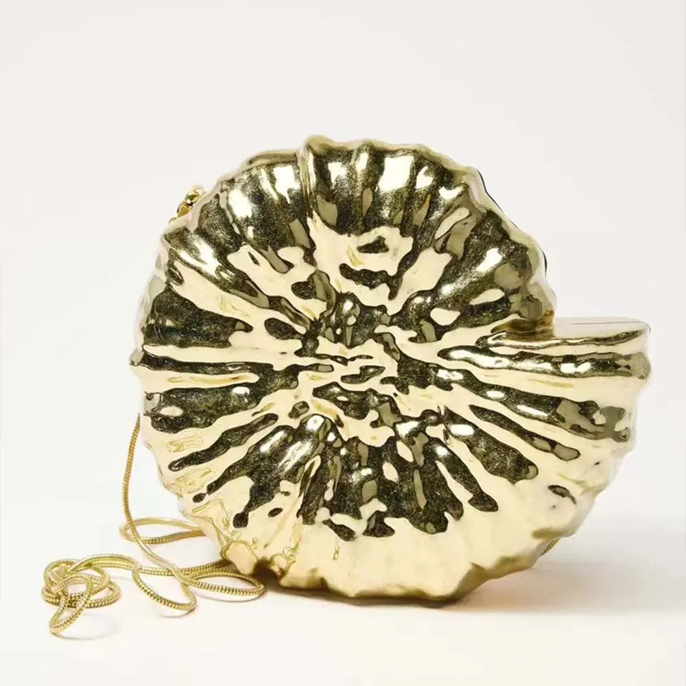 

Сумка-клатч с железной коробкой в виде улитки, модный индивидуальный ужин знаменитостей, вечеринка, сбор Bolsos De Fiesta Bolsos De Fiesta Para Mujer Boda