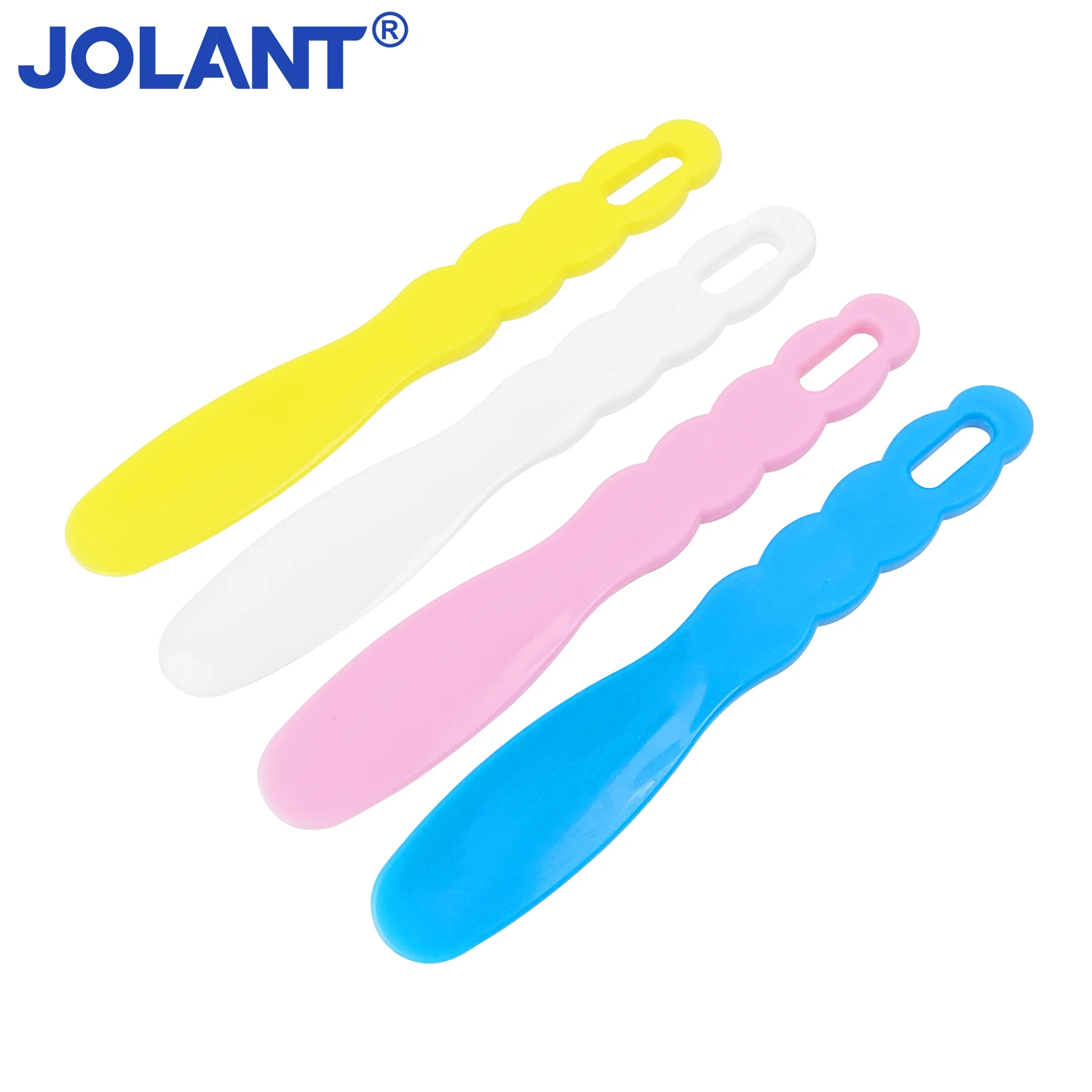 4pcs/Set JOLANT Dental Disposable Plastic Mixing Spatula Mixing Knife Cement Powder Mold Material Dental Tools Dentistry