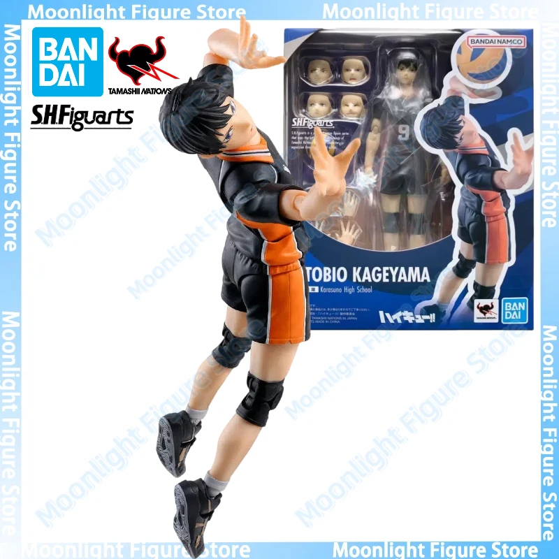 

In Stock Bandai S.H.Figuarts SHF Haikyuu!! Tobio Kageyama Anime Action Figure Toy Gift Model Collection