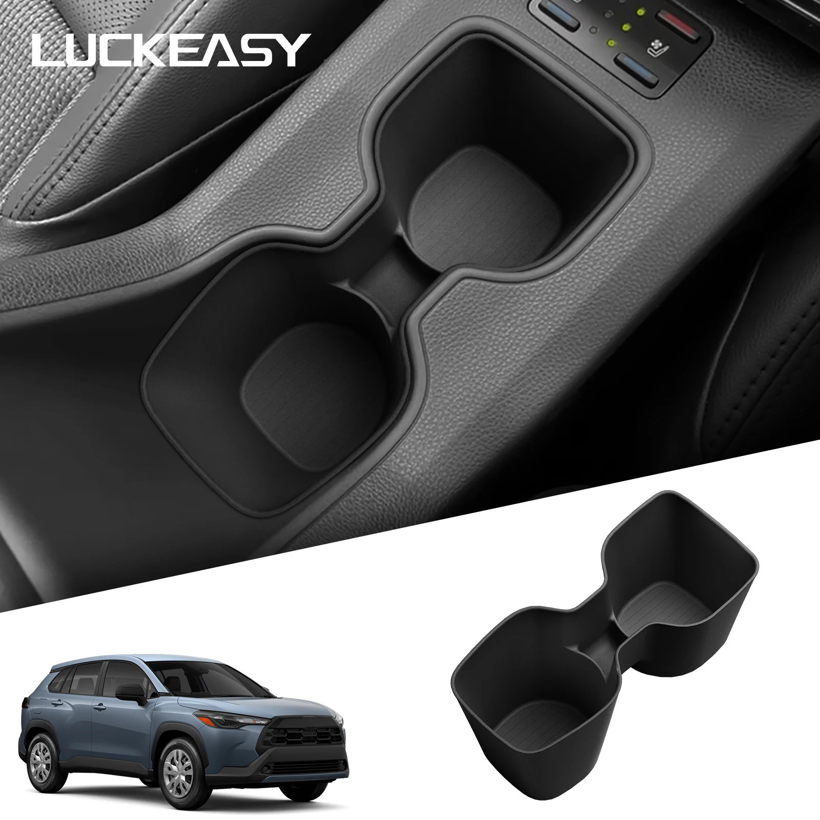 

Для Toyota Corolla Cross 2021-2025 центральная консоль держатель для стакана с водой аксессуары для салона автомобиля держатель для напитков чехол для хранения