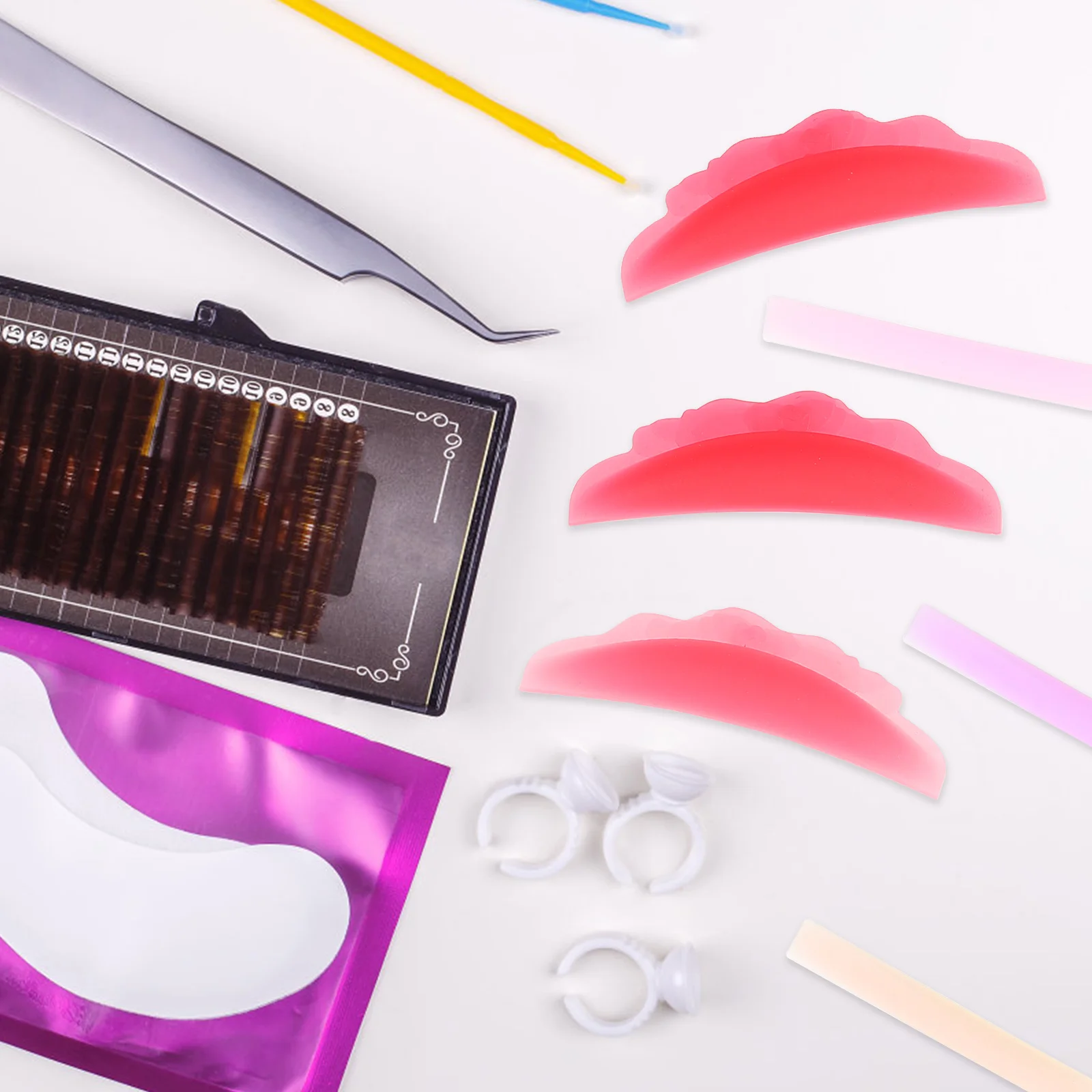 

Lash Lift Pads Eyelash Perming Cushion Premium Beauty Tool Eyelash Lift Supplies Durable Reusable Safe For Salon Use