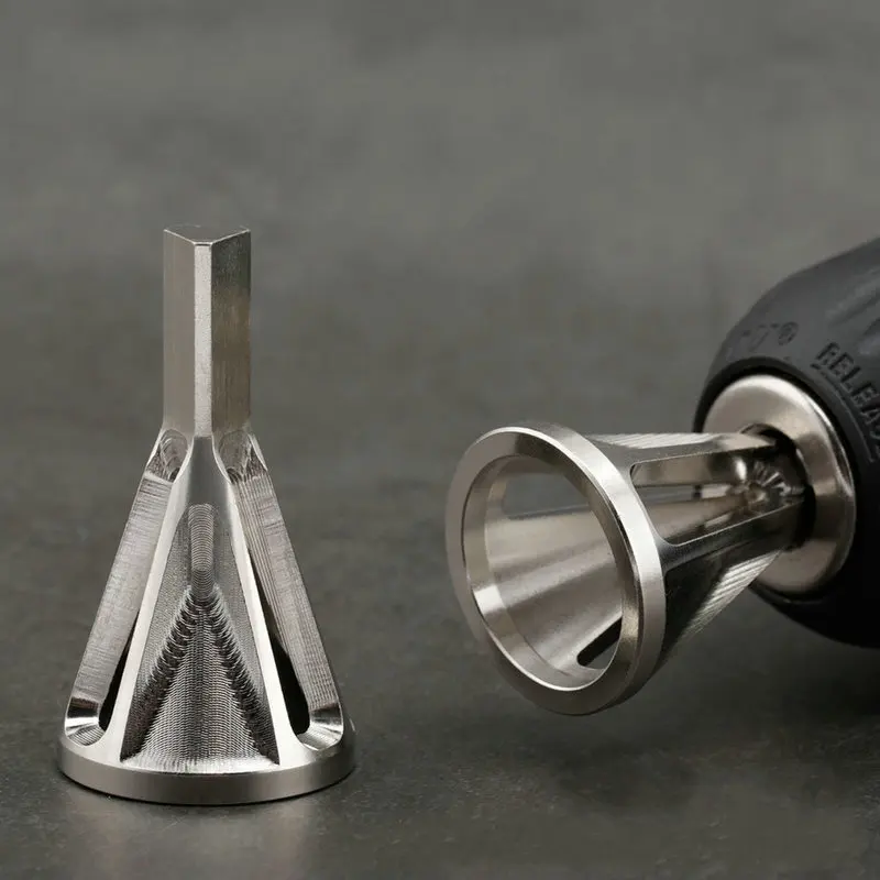 

External Chamferer Deburring Triangular Handle Drill Bit Trimming Deburring External Chamfer Tool Electric Tool Accessories