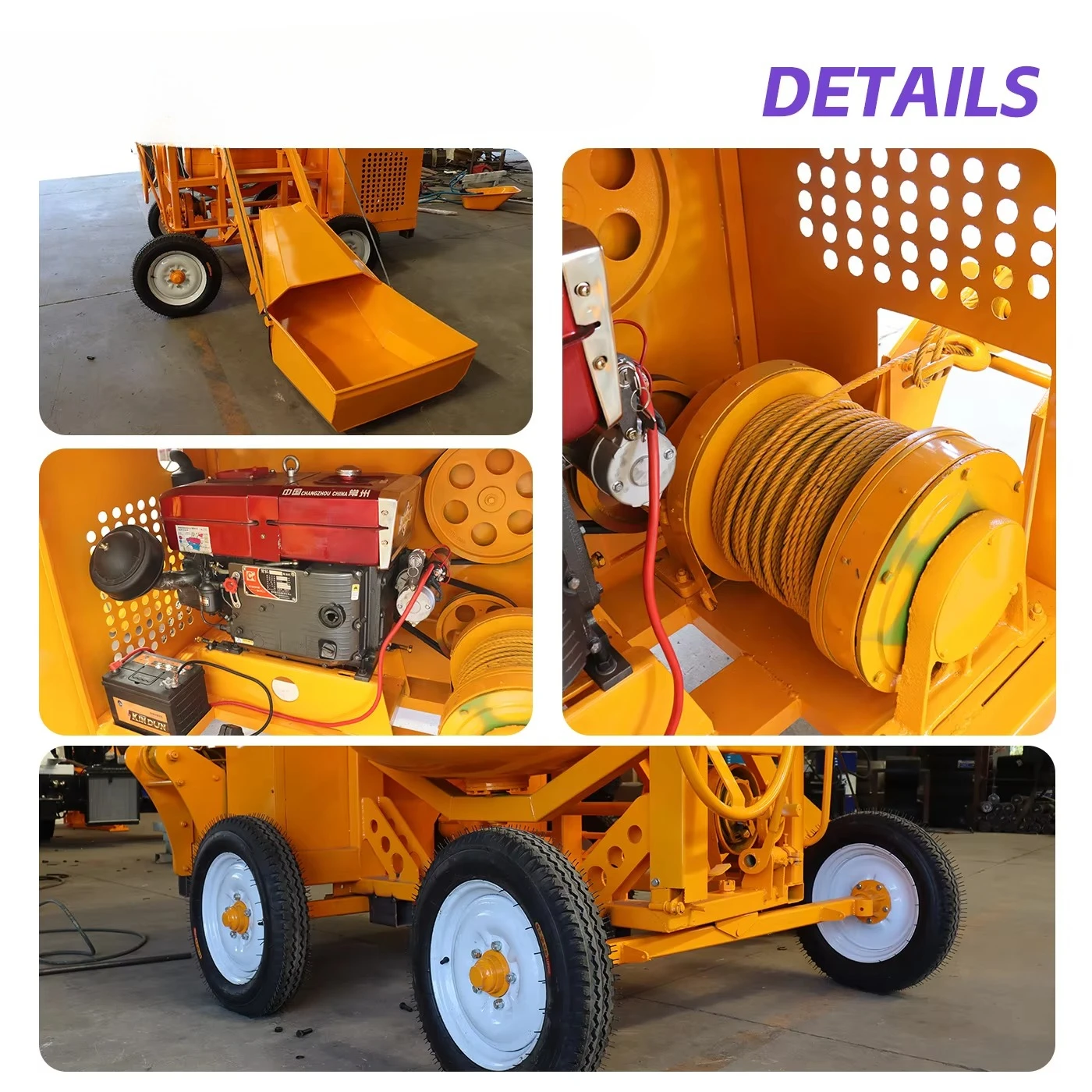 YG Customized Concrete Mixer D - Concrete Mixer Small recension och pris
