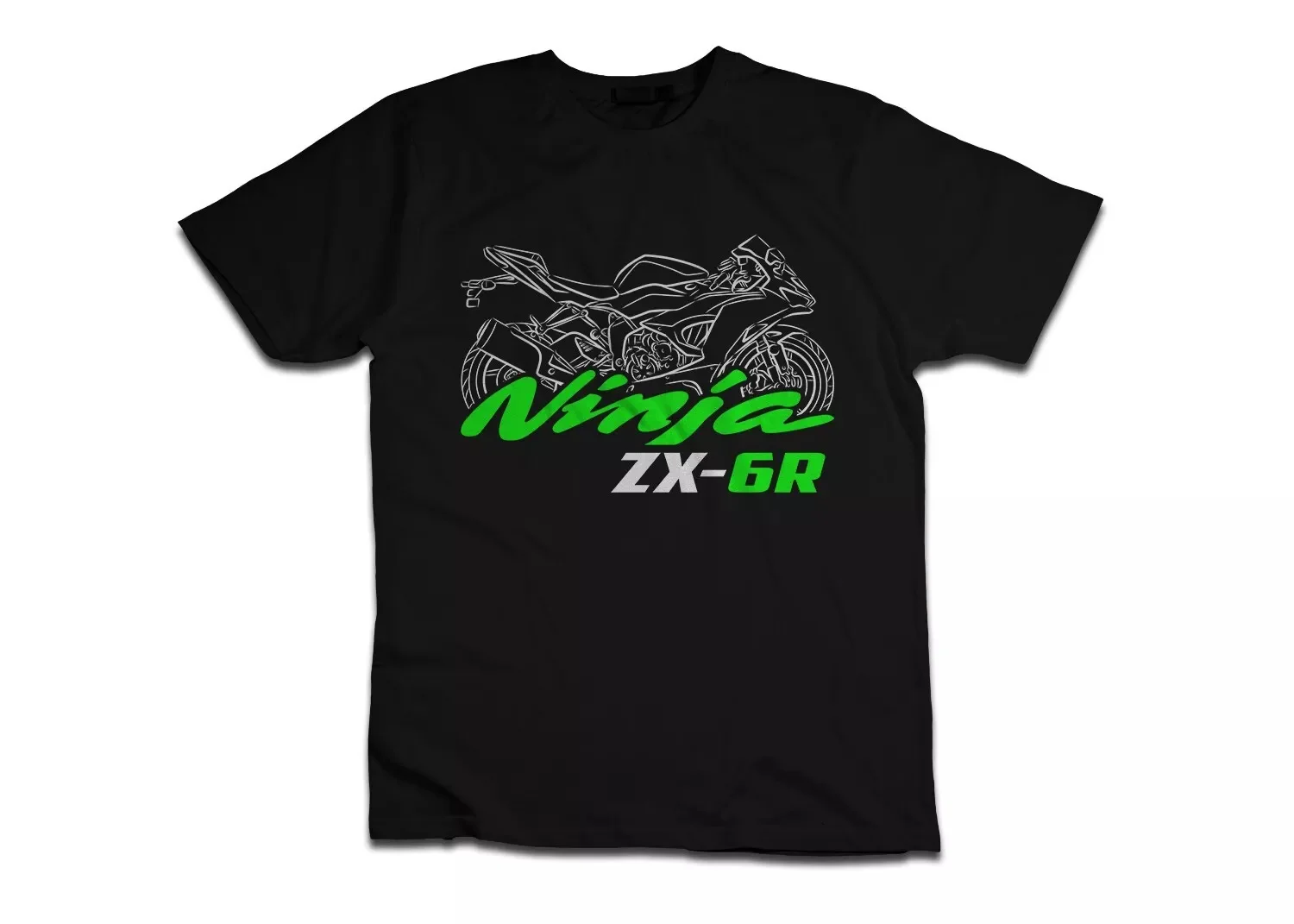 2024 Men T Shirt Casual new Ninja ZX-6R 1995-2025 - Motorcycle T-Shirt for Riders Summer Short Sleeves 100% Cotton S-3XL