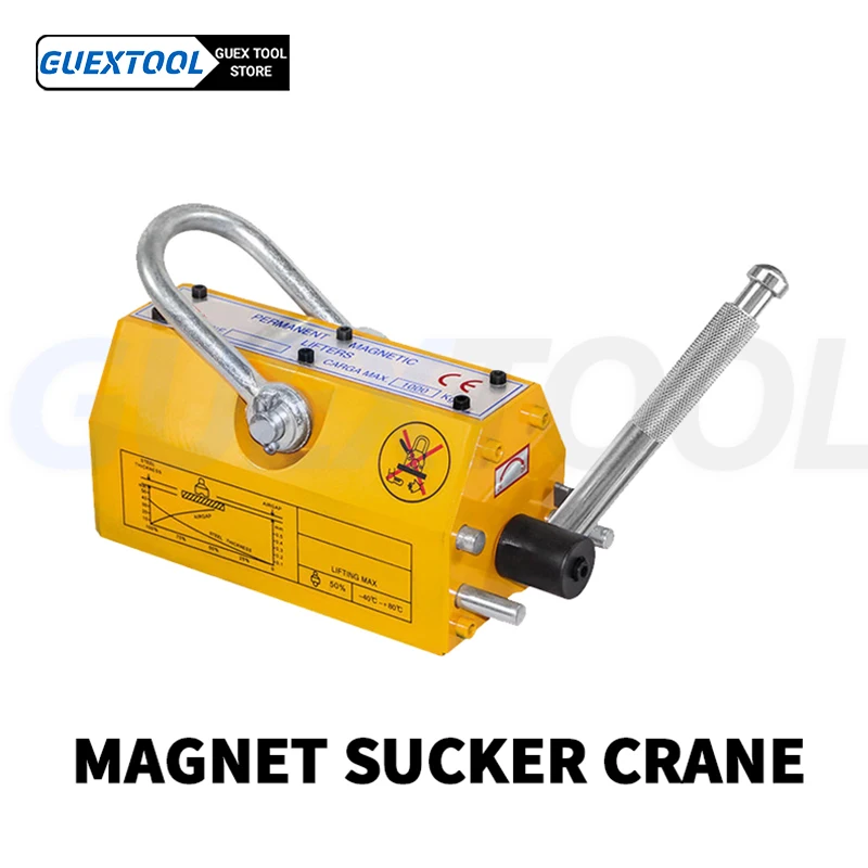 Permanent Magnetic Lifter Factor Magnet Permanent Magnet Sucker Crane Hoist Steel Lift Metal Suction Cup Construction Tools