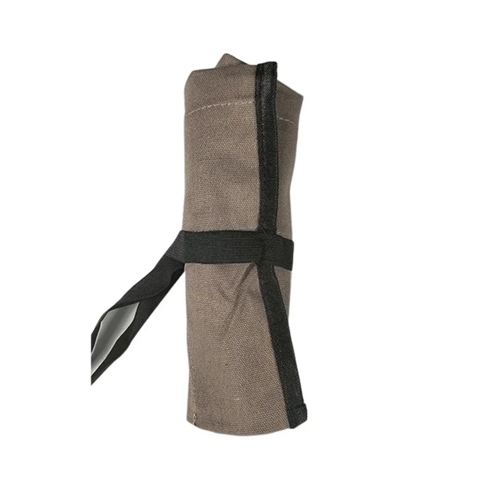 2PCS Multiple Pockets Multi-Purpose Roll Up Tool Bag Wrench Pouch Hanging Tool Portable Hardware Tools Pouch