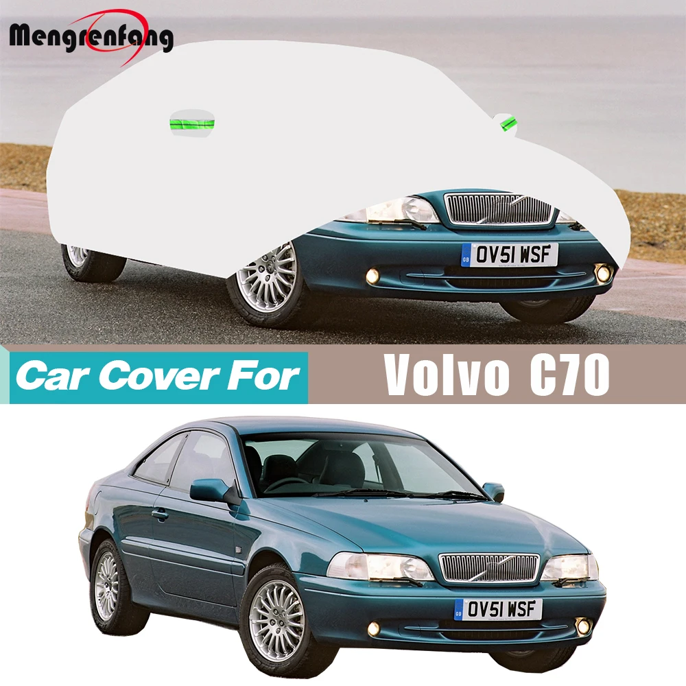 

Car Cover For Volvo C70 1996-2026 Outdoor Sun Shade Rain Snow Wind Prevent Dustproof Auto Cover