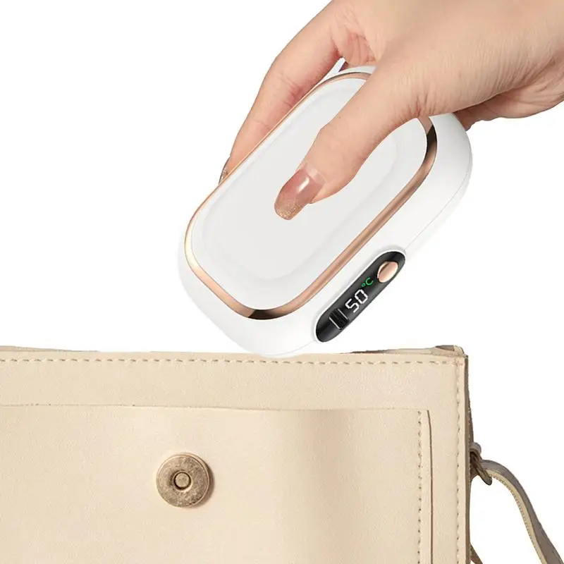 New Hand Warmer Mobile Power 2 In 1 USB Charging Winter Mini Hand Warmer Pocket Hand Warmer Large Capacity Winter Gift