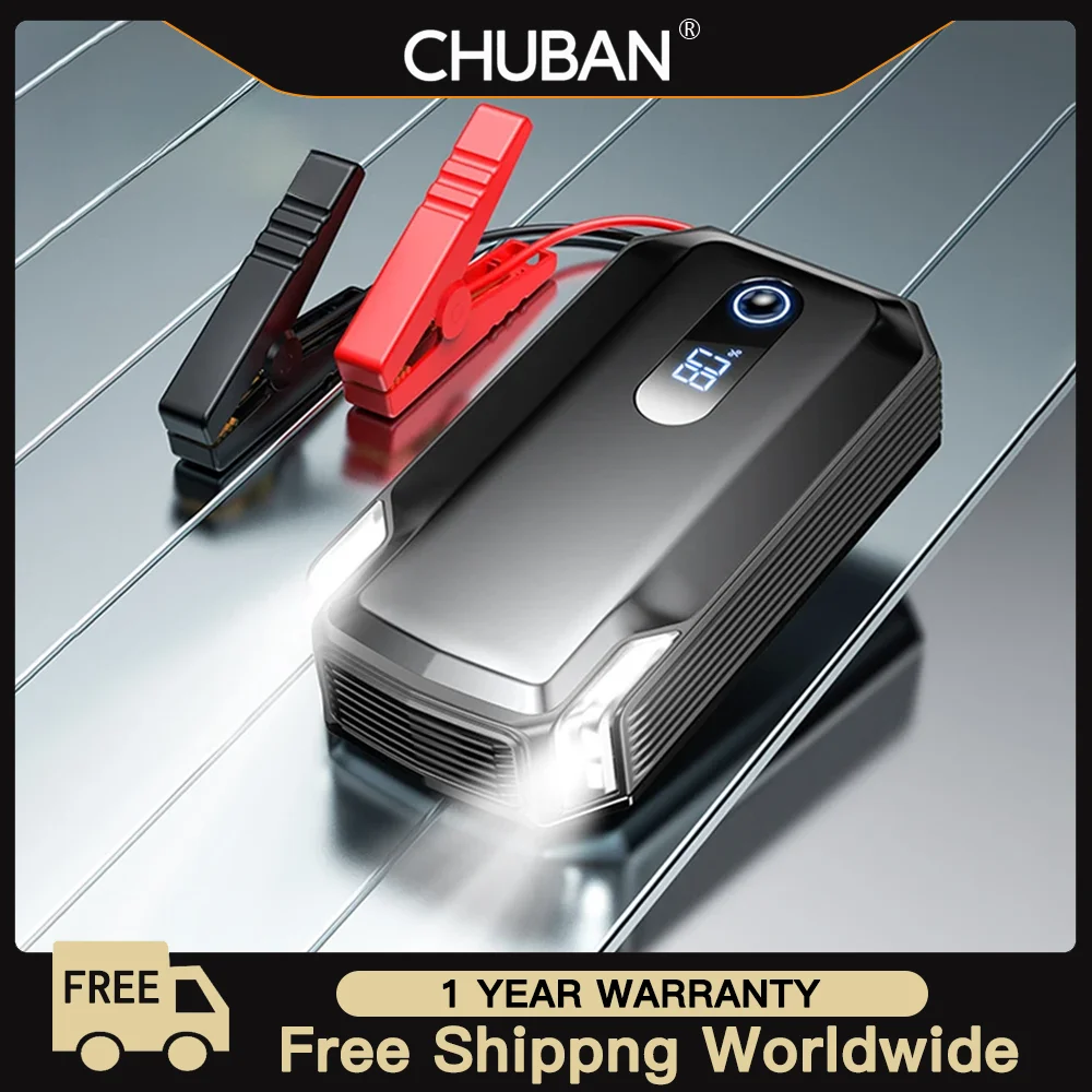 20000mAhCarBatteryCharger-2000AJumpStarterPowerBank withEmergencyBooster,StartingDevice forEfficient andReliableJumpStart