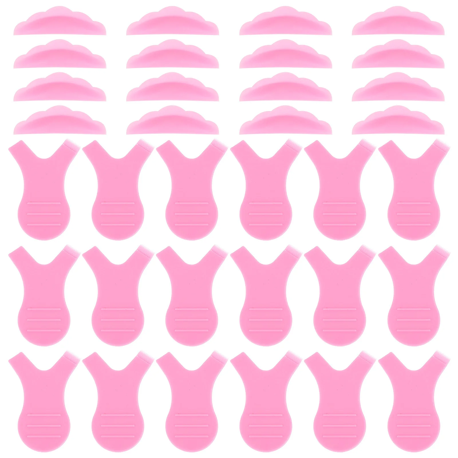 1 Juego de 1 Juego de Kit permanente de pestañas, herramientas de elevación de pestañas de silicona para extensión, cepillo de elevación de injerto, almohadillas para pestañas postizas, esteras permanentes, maquillaje