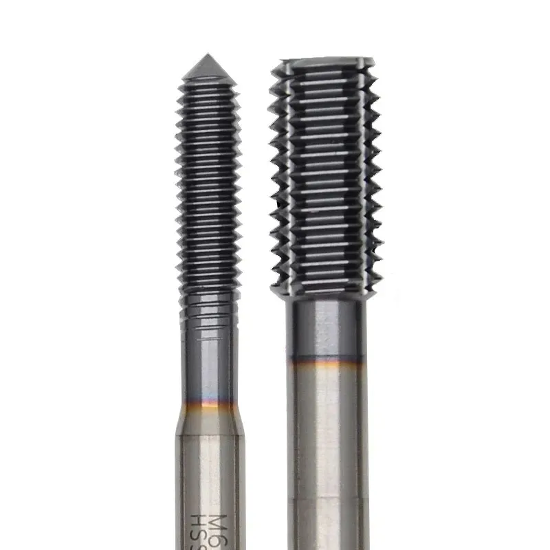 เครื่องอัดขึ้นรูปดอกสว่านสำหรับโลหะสแตนเลสสตีลสกรูโคบอลต์ M1-M12ตัวแบบเกลียวเคลือบด้วย Mata Bor เมตริก