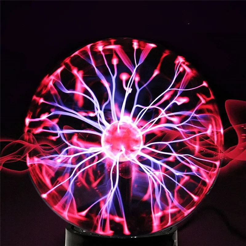 Novelty Magic Plasma Ball Light Electric Lamp 220V 3 4 5 6 8 Inch Night Light Kids Gift Birthday Christmas Decor Plasma Lamp