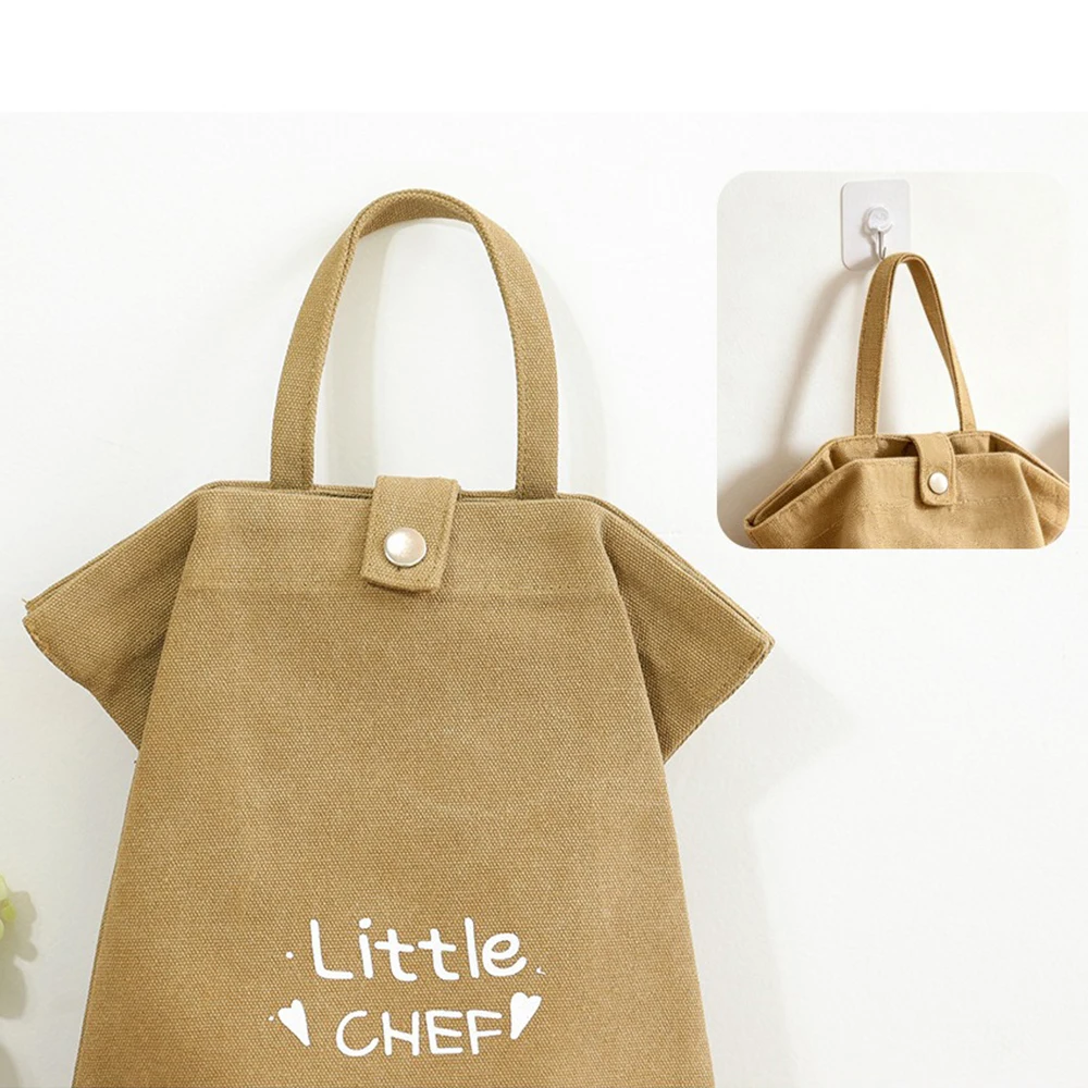Heavy-duty canvas tissue paper bag-handy for carrying tissues in the home dining room camping Tissue paper storage bag for use i