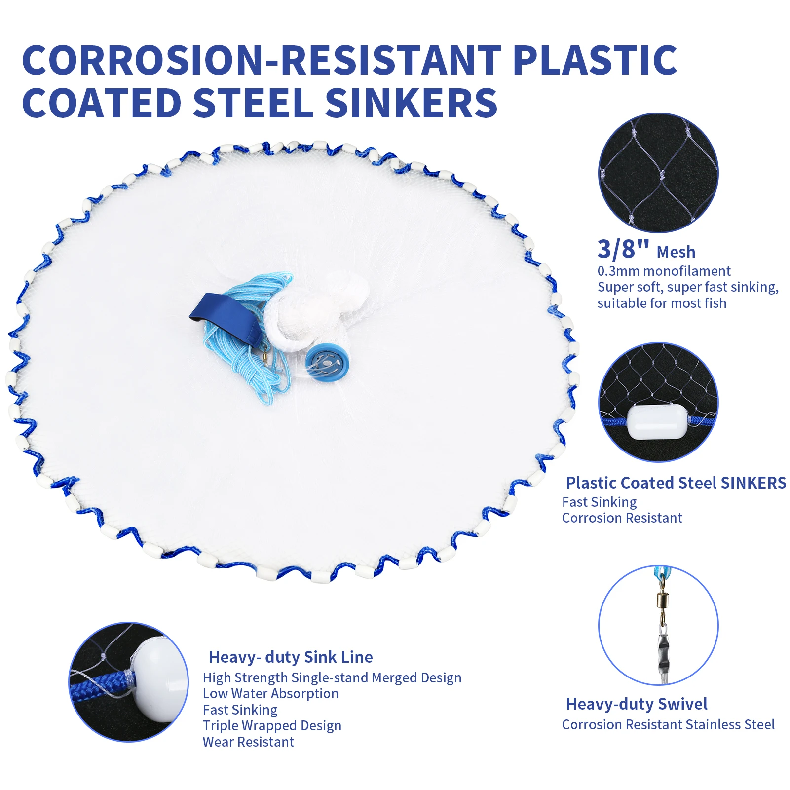 Thumbnail 2 - #3 New Fishing Nets Arrivals