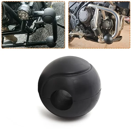 Barandilla de motocicleta, bola anticaída, parachoques, bola anticolisión, barra anticaída, cabezal de pegamento