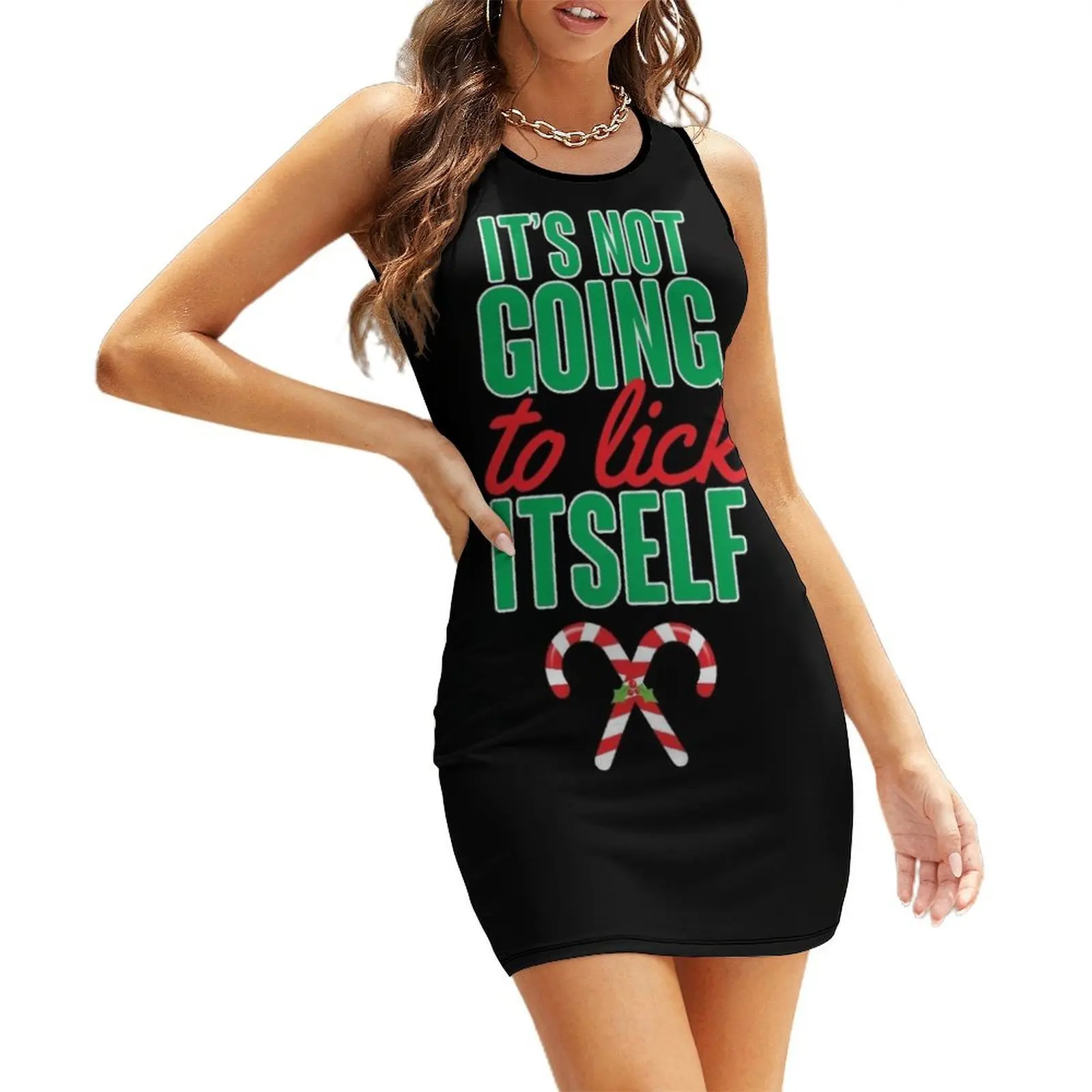 

It's Not Going To Lick Itself Sleeveless Sundress Party dresses for women birthday dresses for women