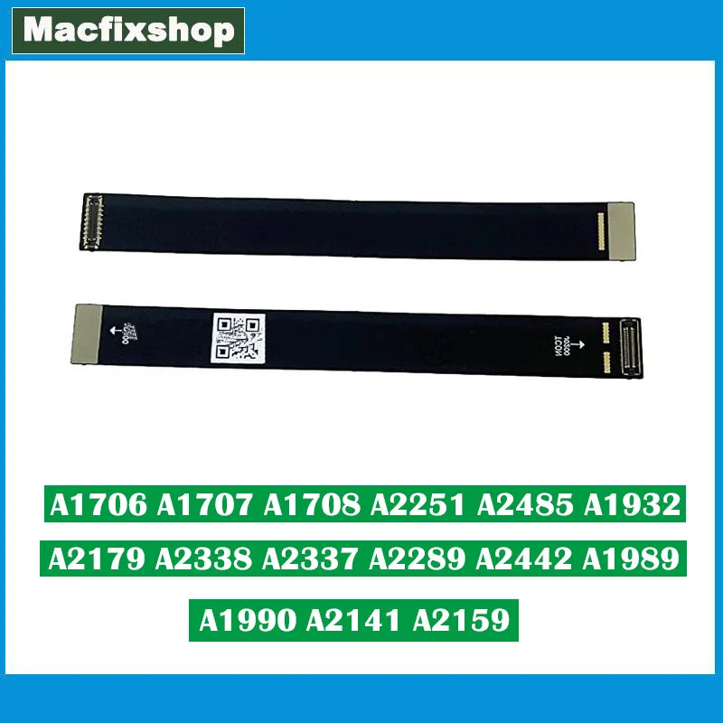 Cabo de extensão de teste LCD para MacBook, A1706, A1707, A1708, A2251, A2485, A1932, A2179, A2338, A2337, A2289, A2442, A1989, A1990, A2141, A2159