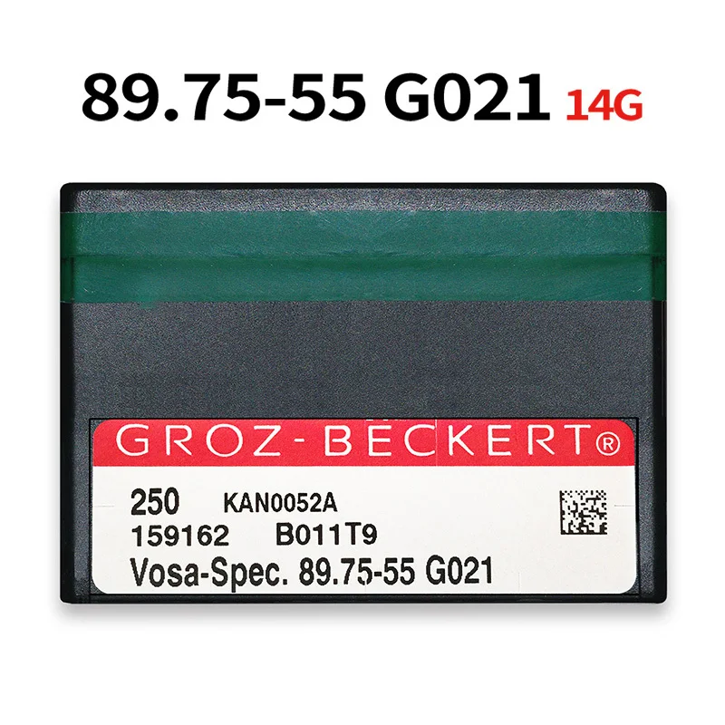 

250 Pcs GROZ-BECKERT Vosa-Spec. 89.75-55 G021 Needles 14G For Computerized Flat Knitting Machines