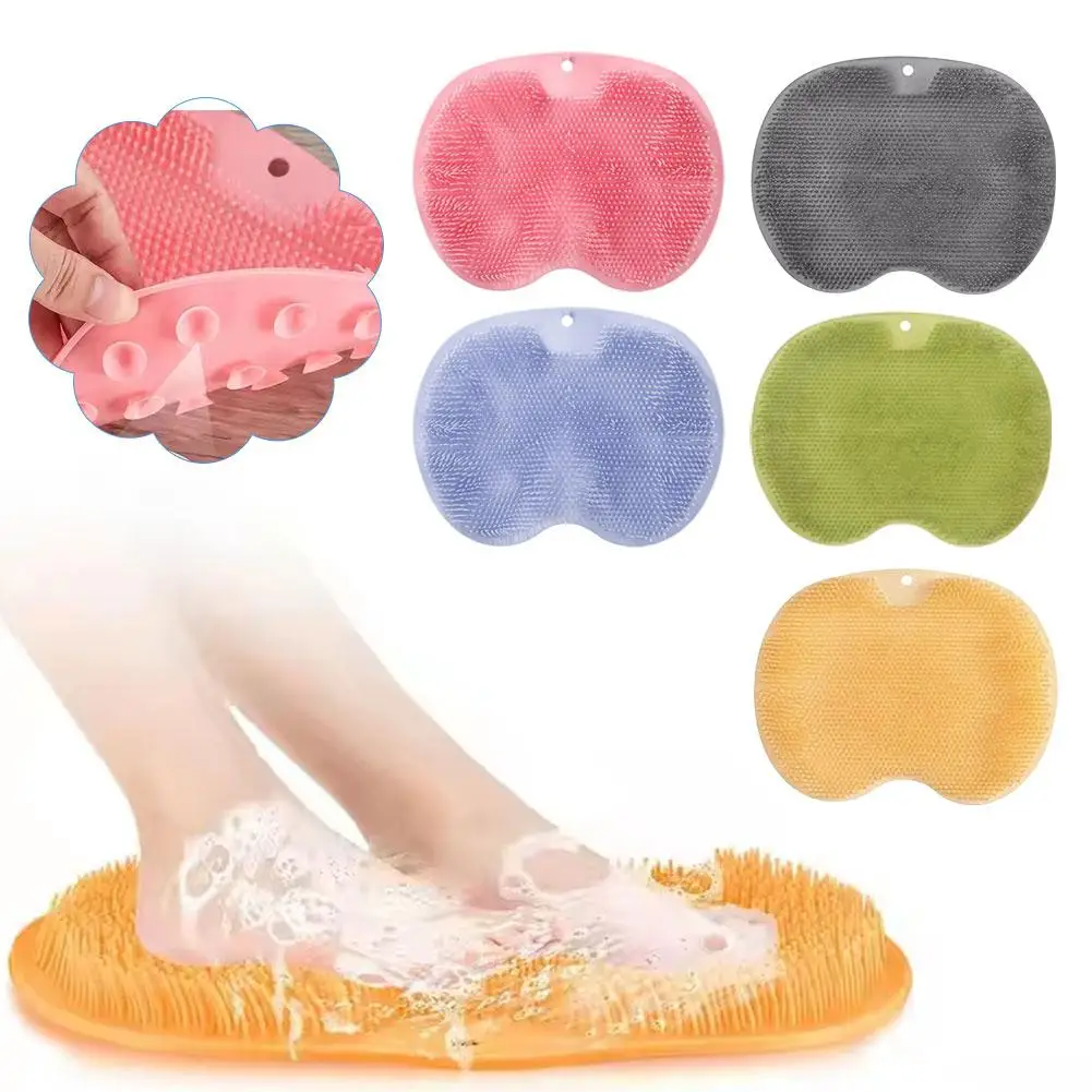 

Foot Rubbing Back Rubbing Artifact Bathroom Massage Bath To Remove Dead Skin Feet Dirt Wash Silicone Bathtub Non-Slip Bath Mats
