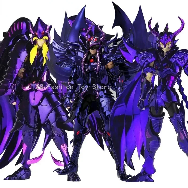 CS Model Saint Seiya EX Hades Specters Wyvern Rhadamanthys Griffon Minos Garuda Aiacos Three Judges of Hell Metal Armor Figure