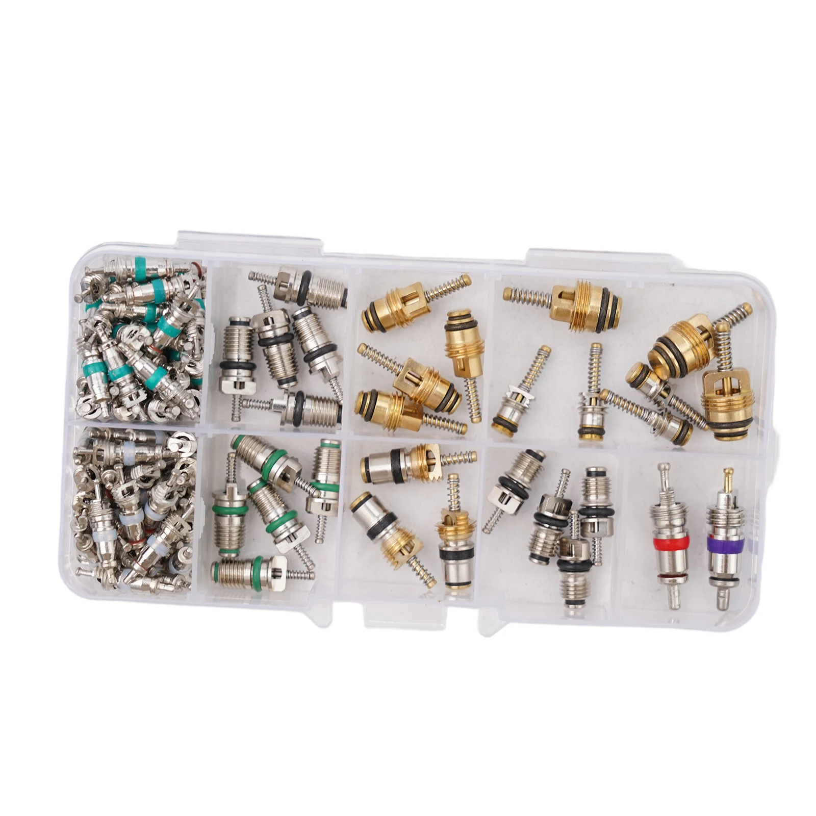 

Easy to Use Valve Core Removal and Installation Tool Kit for Car Air Conditioning Systems 102X R134a Compatible