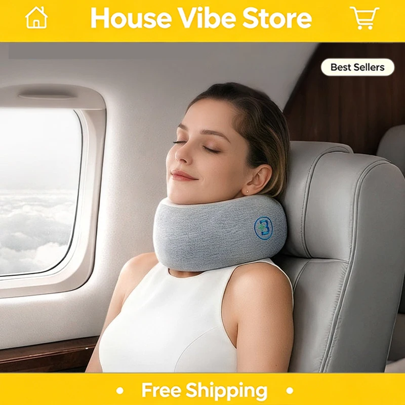 

Baier Doctor U Shaped Neck Pillow Ergonomic Comfortable Neck Support Portable Travel Pillow For Airplane Car Office Sleeping