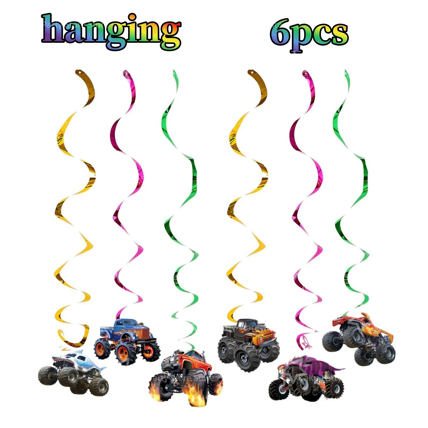 Blaze Monster Ballons Maschinen Rennwagen Geburtstagsparty Dekoration Tischware Tischdecke Teller Becher Servietten Tasche Rennparty Zubehör