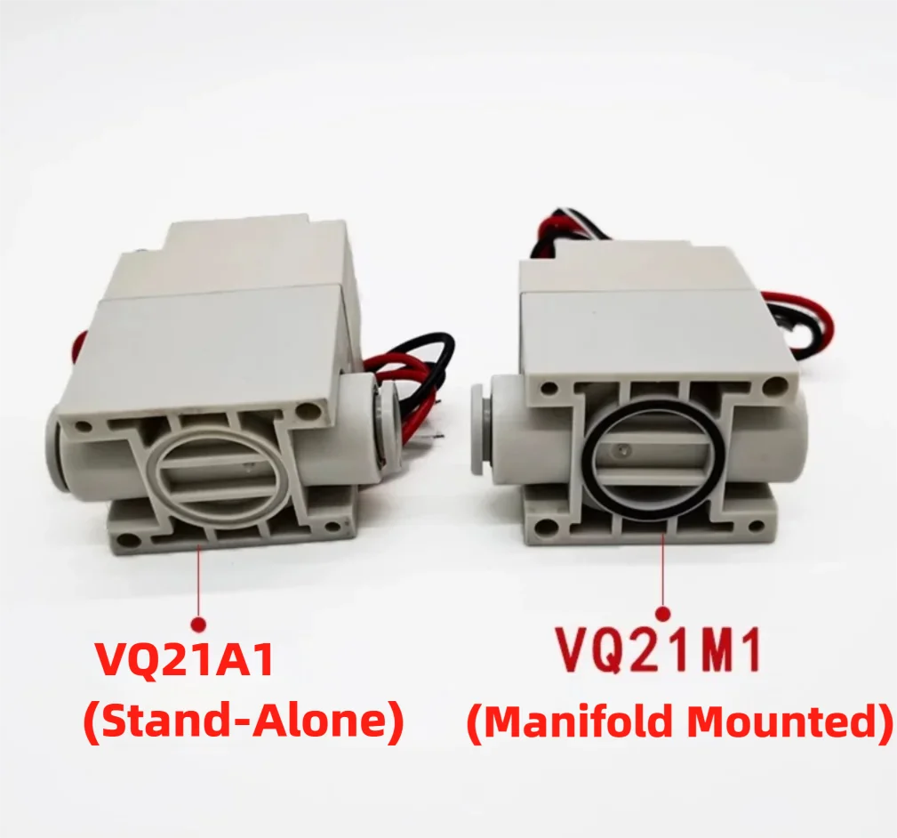 Elettrovalvola 2 Way Plastic Pneumatic Solenoid Valve VQ21A1-5G/5GZ-C6/C8 2 Position 2 Port Air Control Valve Pneumatica — dettaglio 2
