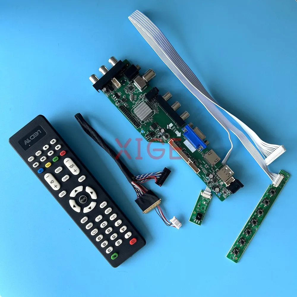 

Для LTN156KT02-101/301/302/C01 плата контроллера драйвера 1600x900 40-контактный LVDS DVB-C/T AV/USB/DHMI/VGA матрица для ноутбука 15,6 "комплект DIY