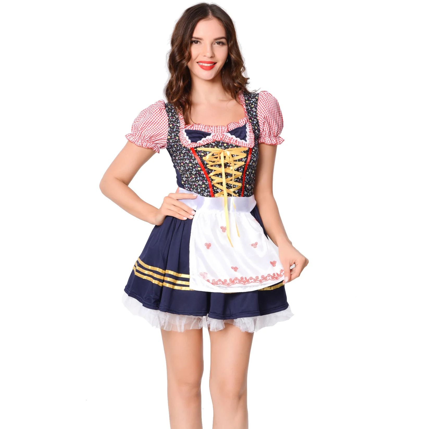 

Oktoberfest Cosplay Halloween Maid Stage Costume TV & Movie Inspired