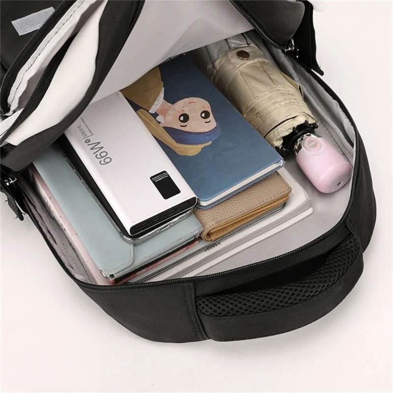 Stylish Student Backpack for Teen Girls School Bag with Spacious Compartments and Breathable Straps for Daily Use F3MD