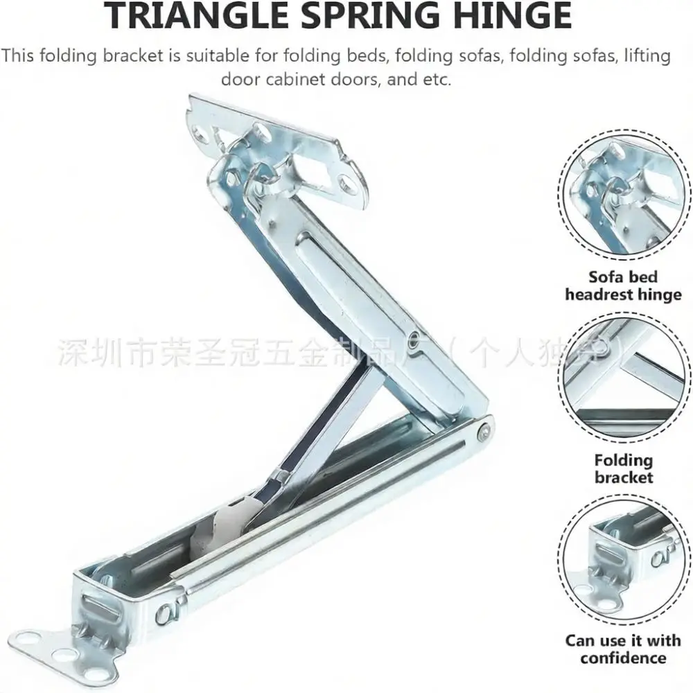 13 Positions Furniture Hardware Hinge Adjustable Mechanism For Sofa Backrest Drawing Table Lifting Support Device