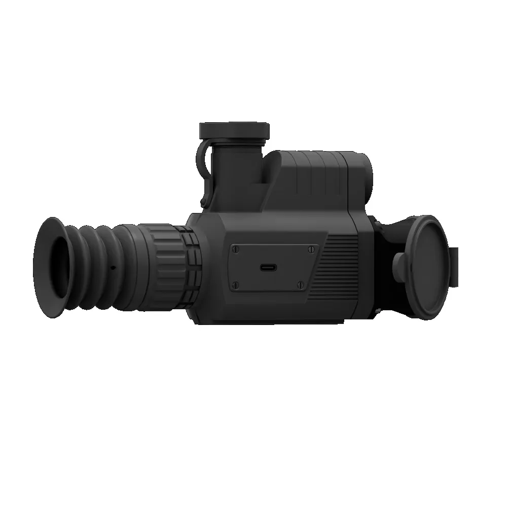 LBR-DM1 Тепловой прицел 640x512 Тепловой монокуляр 2000 м Дальномер для охоты, наблюдения за дикой природой, ночного видения