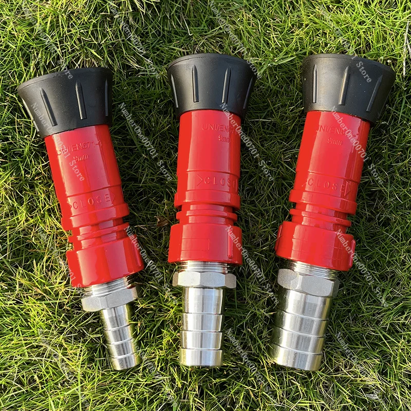 1-2-дюймовая насадка для пожарного шланга высокого давления — мощный распылитель воды для использования в саду, на ферме и пожаре