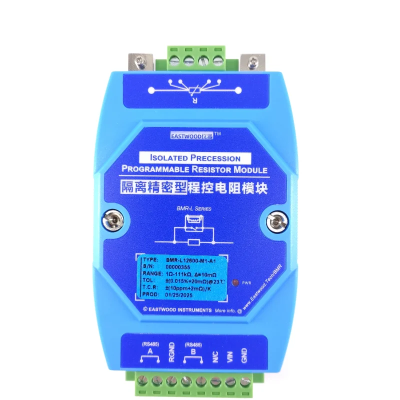 BMR-L Series Precision Programmable Resistor Module 0.015% Accuracy 1m Ohm Resolution Resistor Generator