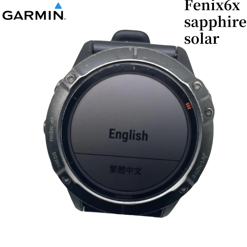 Used garmin fenix6X Sapphire solar Heart rate monitoring GPSGLONASSGPS marathon Pulse Ox pulse oximetry gyroscope Smart Watch