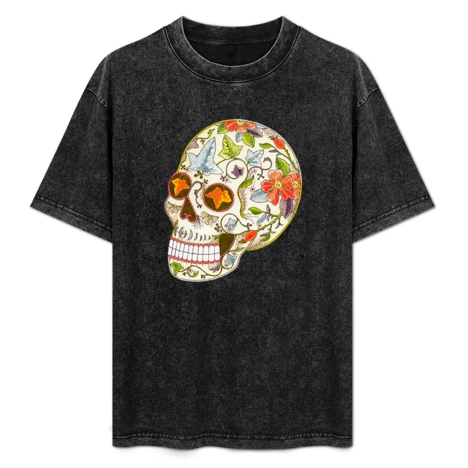 Ivy Skull T-Shirt Running Performance Short Sleeve Tee