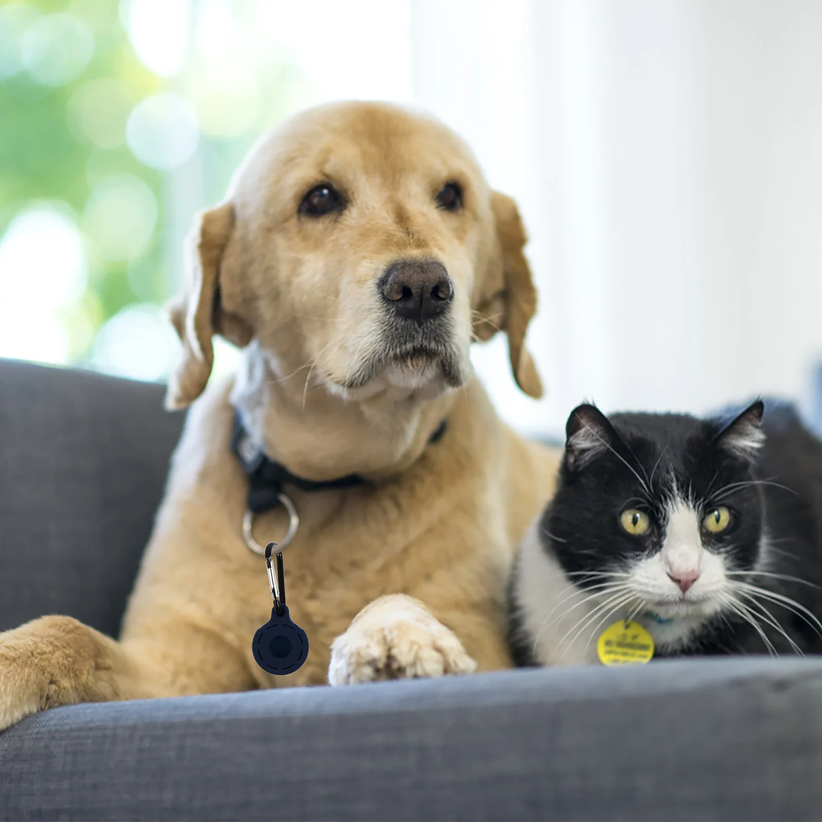 

1 Set Protective Case Smart Tracer Cover Shockproof Anti-Scratch Lightweight Sleeve Compatible For Airtag Tracer