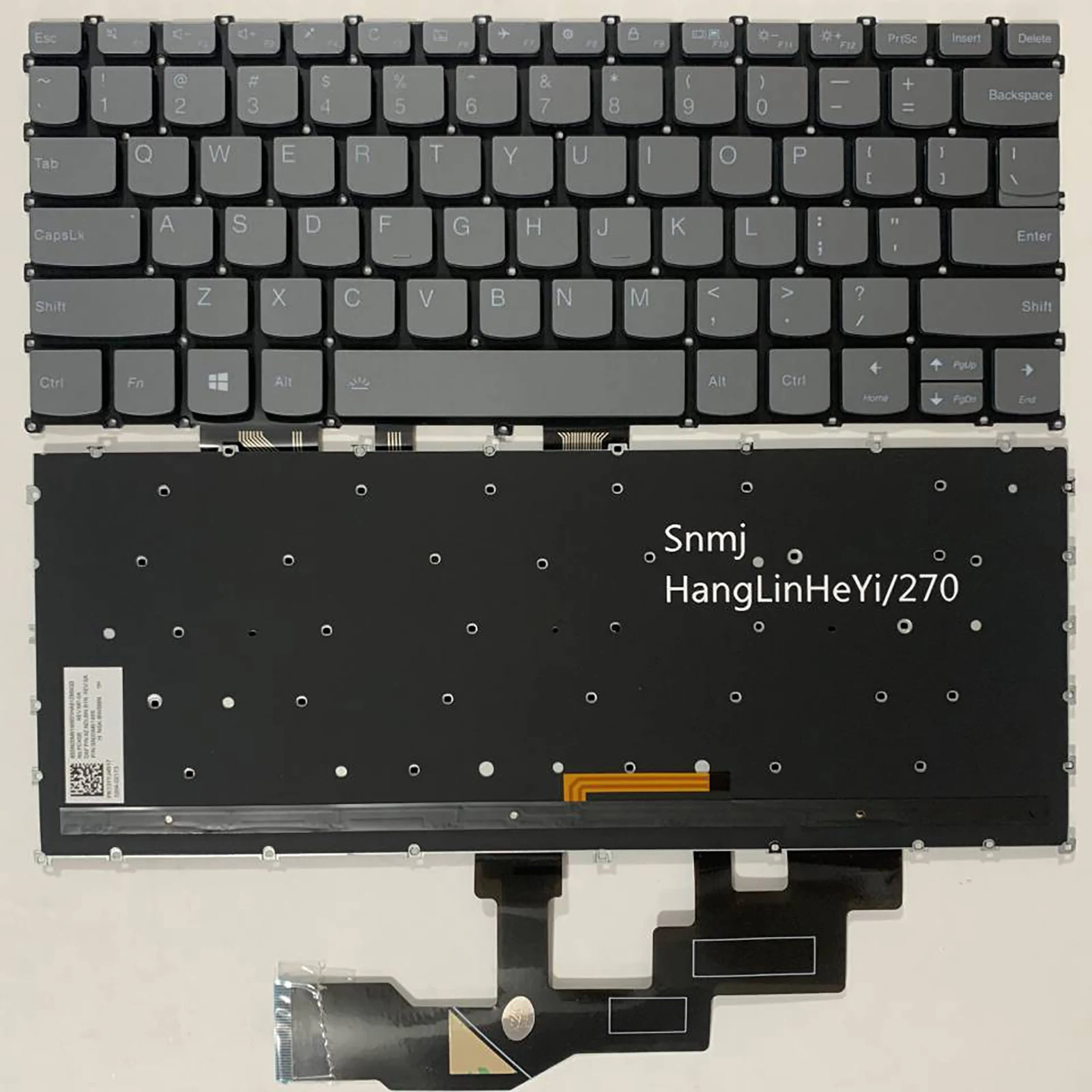 لوحة مفاتيح الكمبيوتر المحمول تخطيط الولايات المتحدة لينوفو IdeaPad S540-13API S540-13ARE S540-13IML S540-13