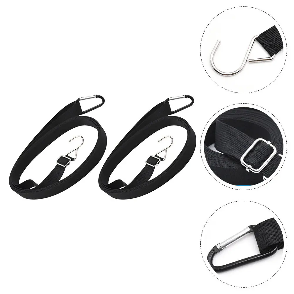 

Комплект из 2 эластичных ремней для автомобильного чехла, ветрозащитные резиновые ремни-фиксаторы для чехлов на автомобиль